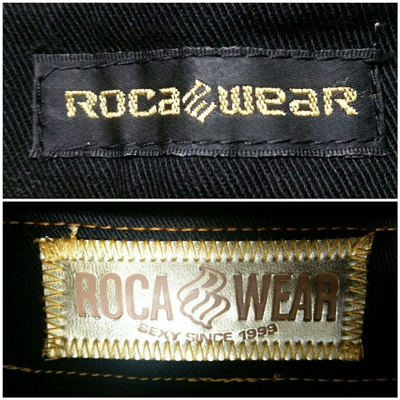 ROCAWEAR Midnight Black Bermudas size 7 NWOT short - Picture 5 of 8